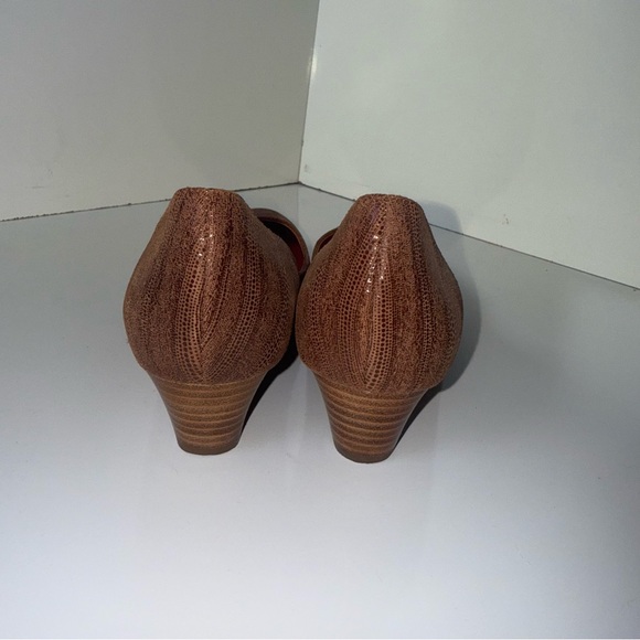 Cole Haan Brown Wedge Shoes Size 6.5 - Picture 3 of 4